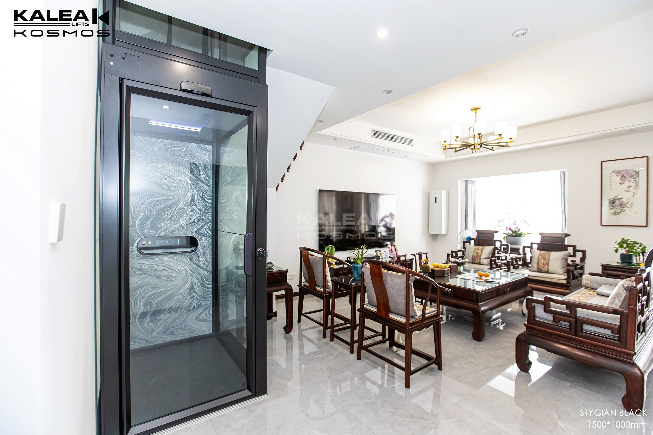 卡尼亚家用电梯X80上海案例