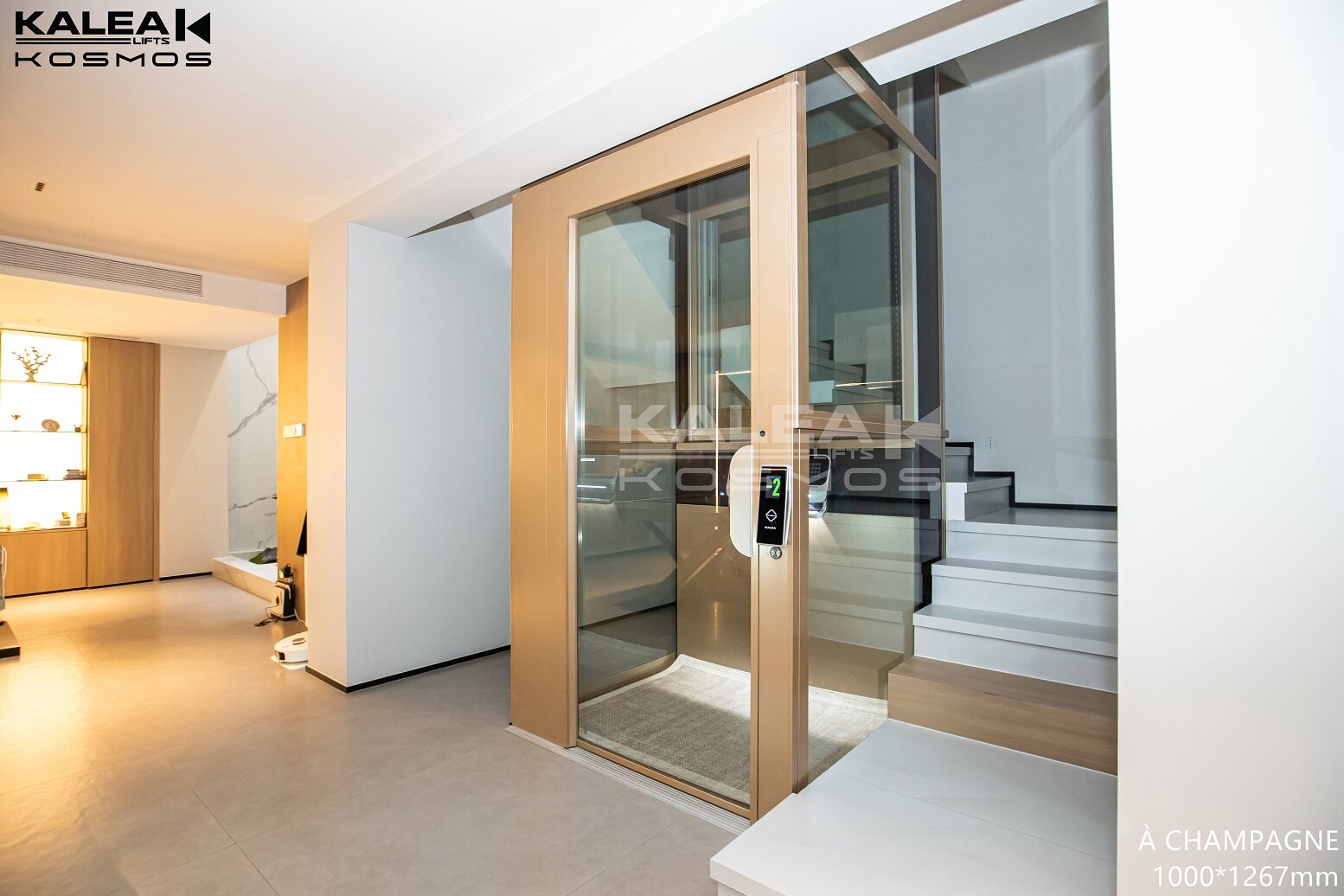 卡尼亚家用电梯K70浙江台州案例