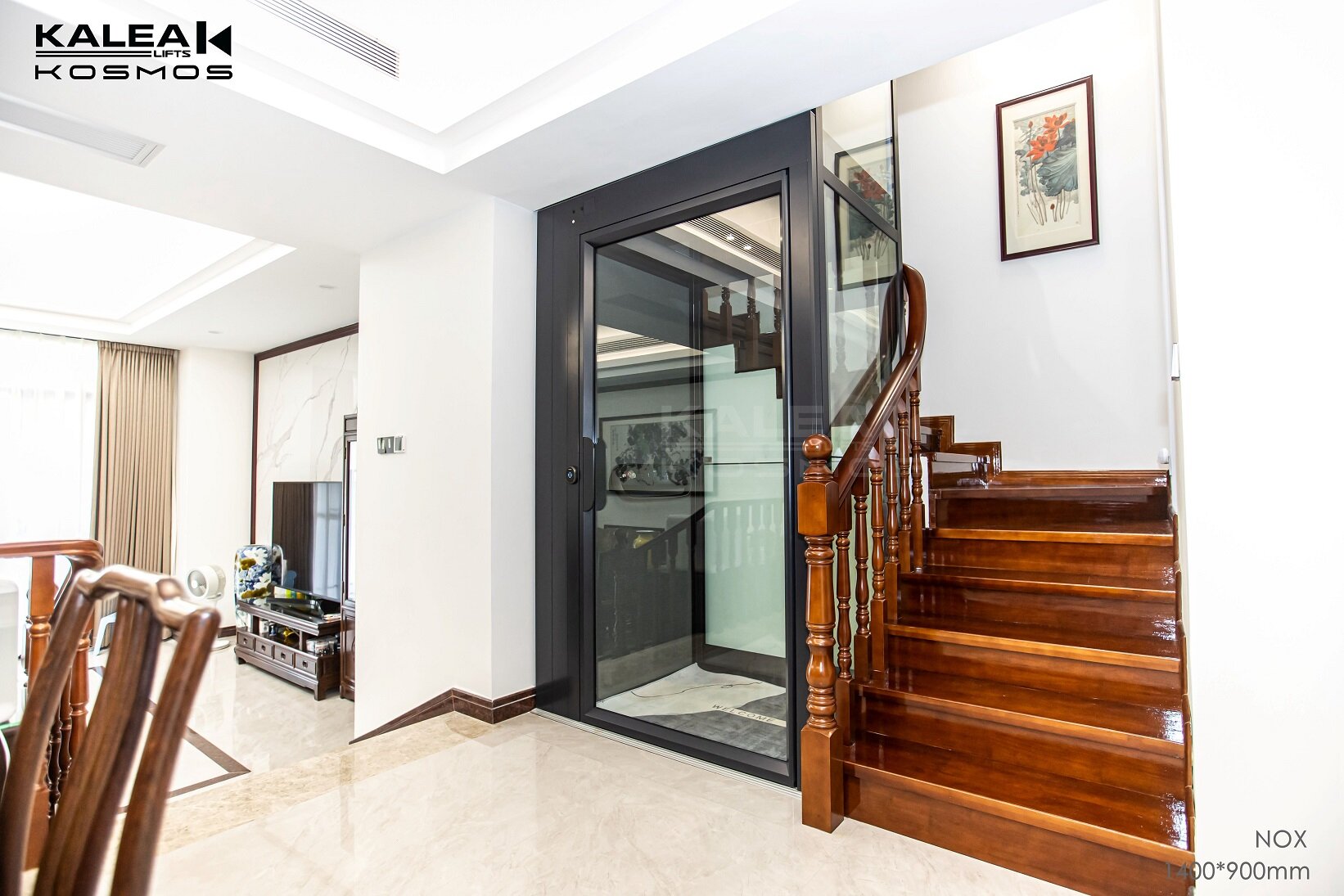 卡尼亚家用电梯X80广州案例