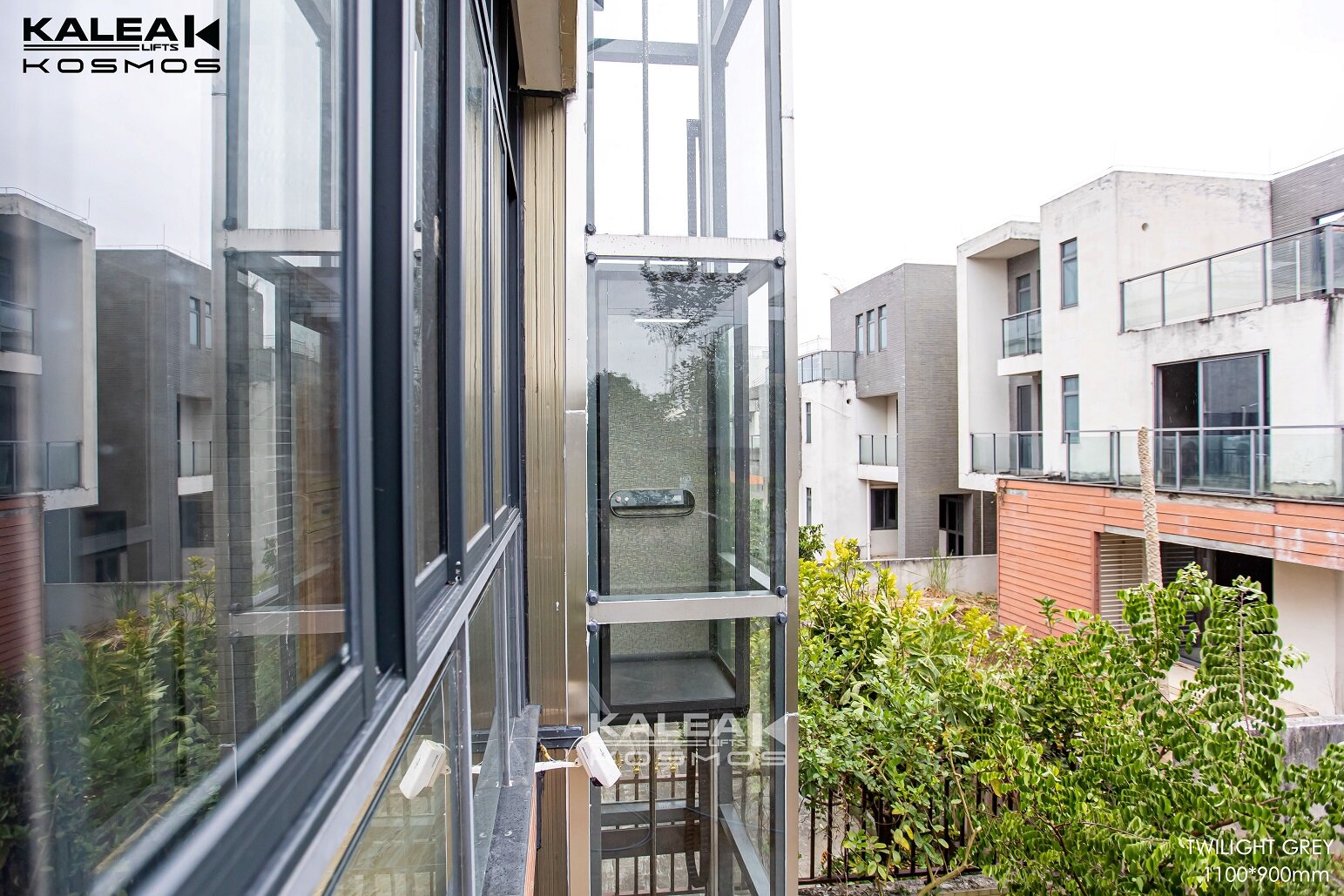 卡尼亚家用电梯X30广州室外加装案例